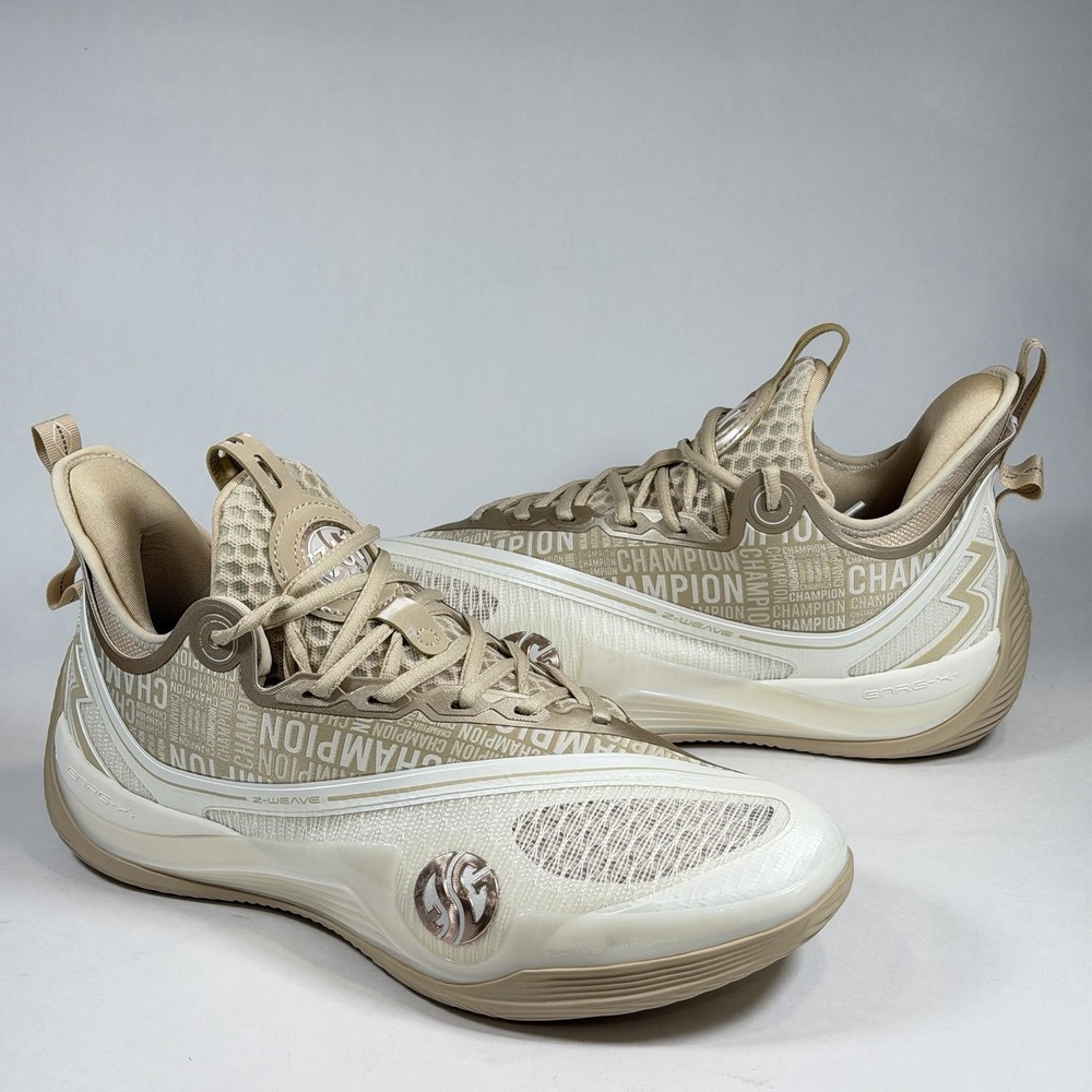 361 ZEN VI Men's-US 10.5 Champion C2430-0270 Basketball Sport Beige